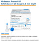 McKesson Prevent® HP Push Button Safety Lancet, 28 Gauge 16-PBHPSL28G1.6X