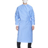 Non-Reinforced Surgical Gown with Towel McKesson X-Large Blue Sterile AAMI Level 3 Disposable - 183-I90-8030-S1