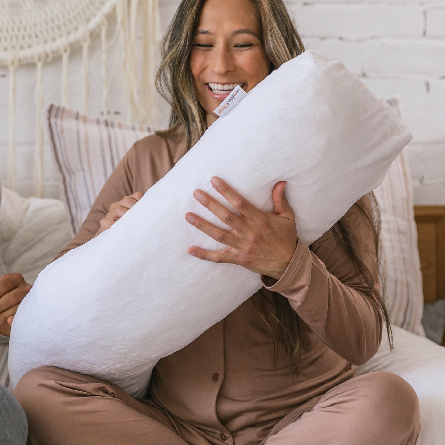 MedCline Therapeutic Body Pillowcase, White, Small 1271-01