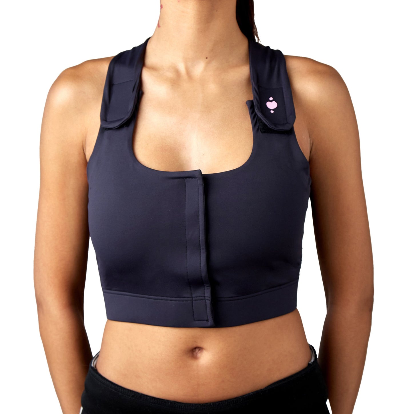 Serena Post Surgical Bra, Black, X-Large HC00003BXL