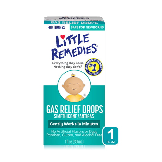 Gas Relief Little Remedies® 40 mg / 0.6 mL Strength Oral Drops 1 oz. - 56184120401
