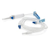 Primary IV Administration Set MedStream Gravity 2 Ports 20 Drops / mL Drip Rate Without Filter 80 Inch Tubing Solution Without Flow Regulator - MS9212