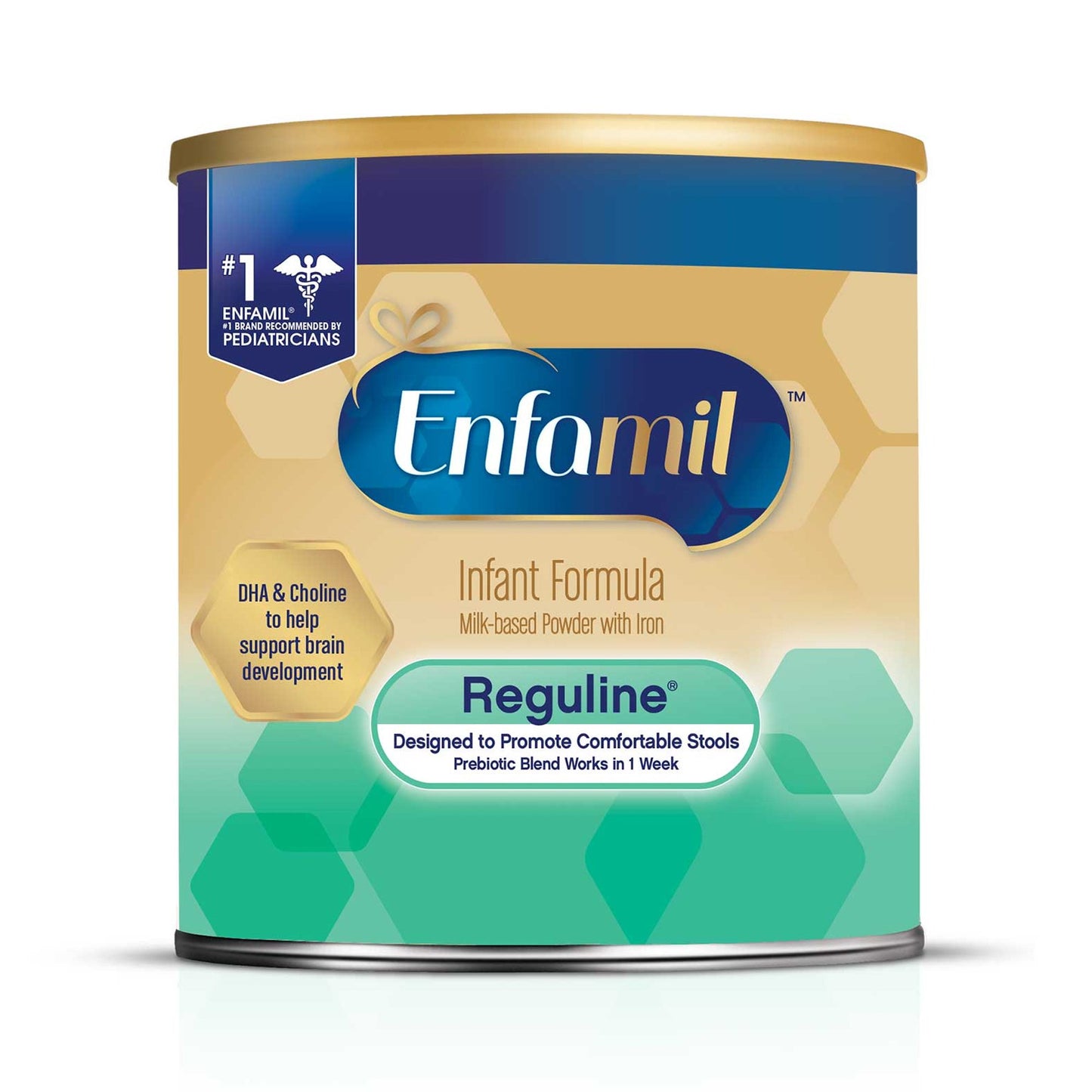 Infant Formula Enfamil® Reguline® Unflavored 12.4 oz. Canister Powder Prebiotic Loose Stool - 167002