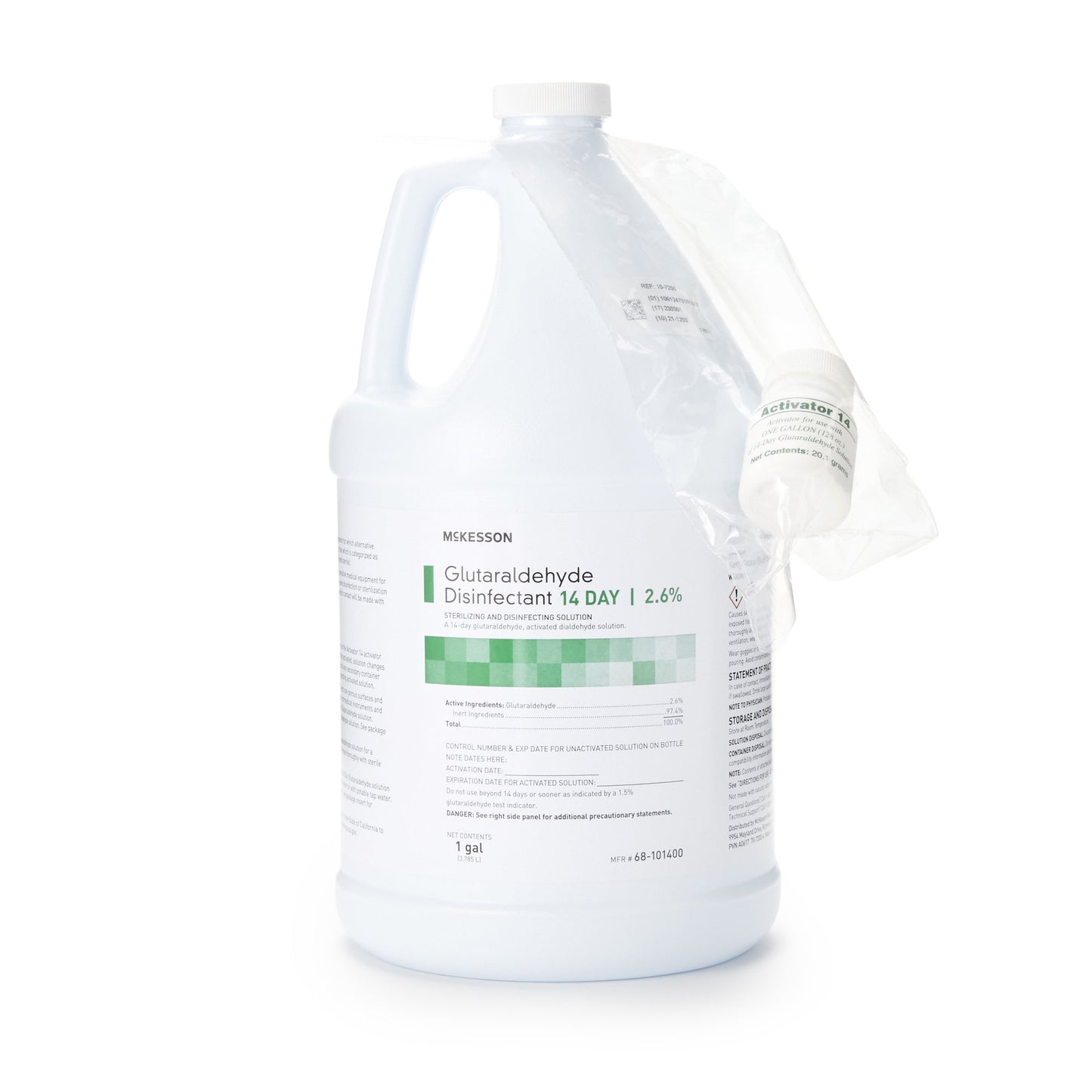 McKesson Glutaraldehyde High Level Disinfectant, 1 gal Jug 68-101400