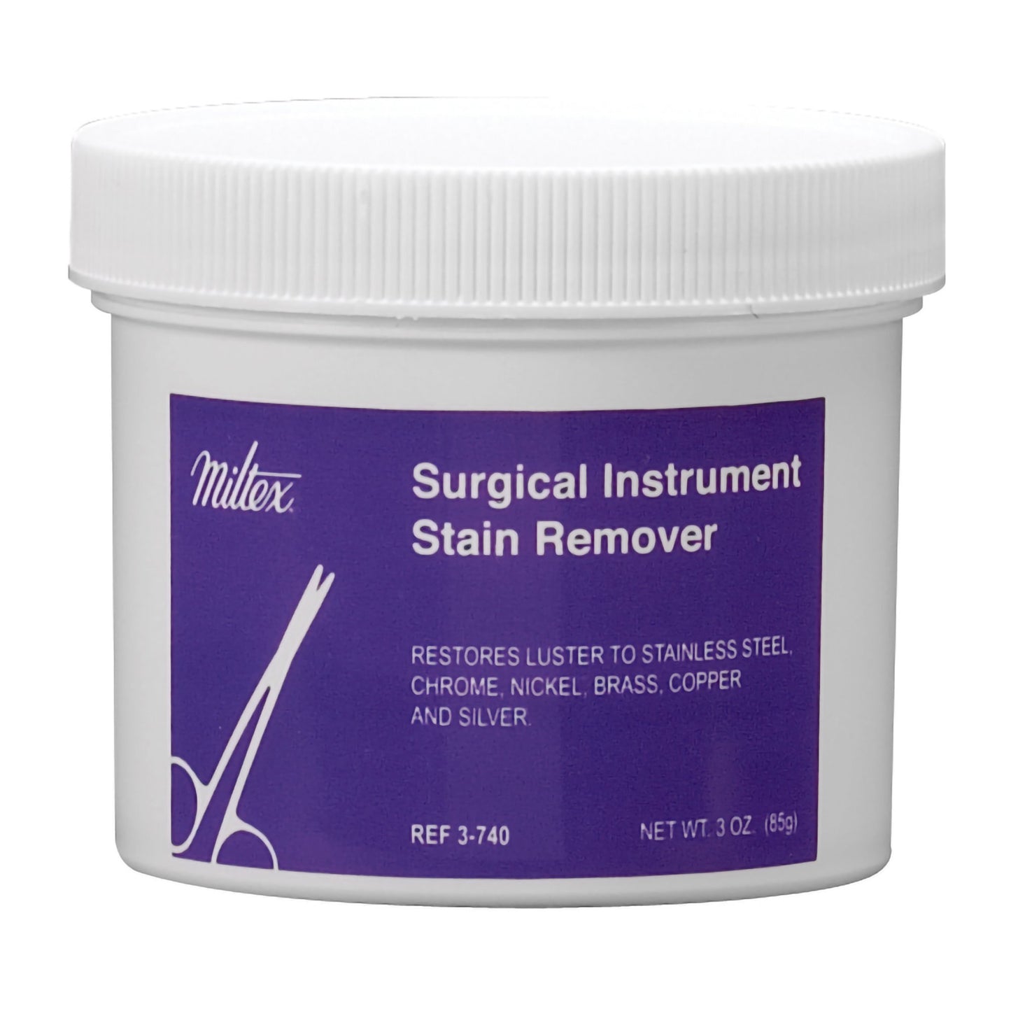 Instrument Stain Remover Miltex® Powder 3 oz. Jar - 3-740