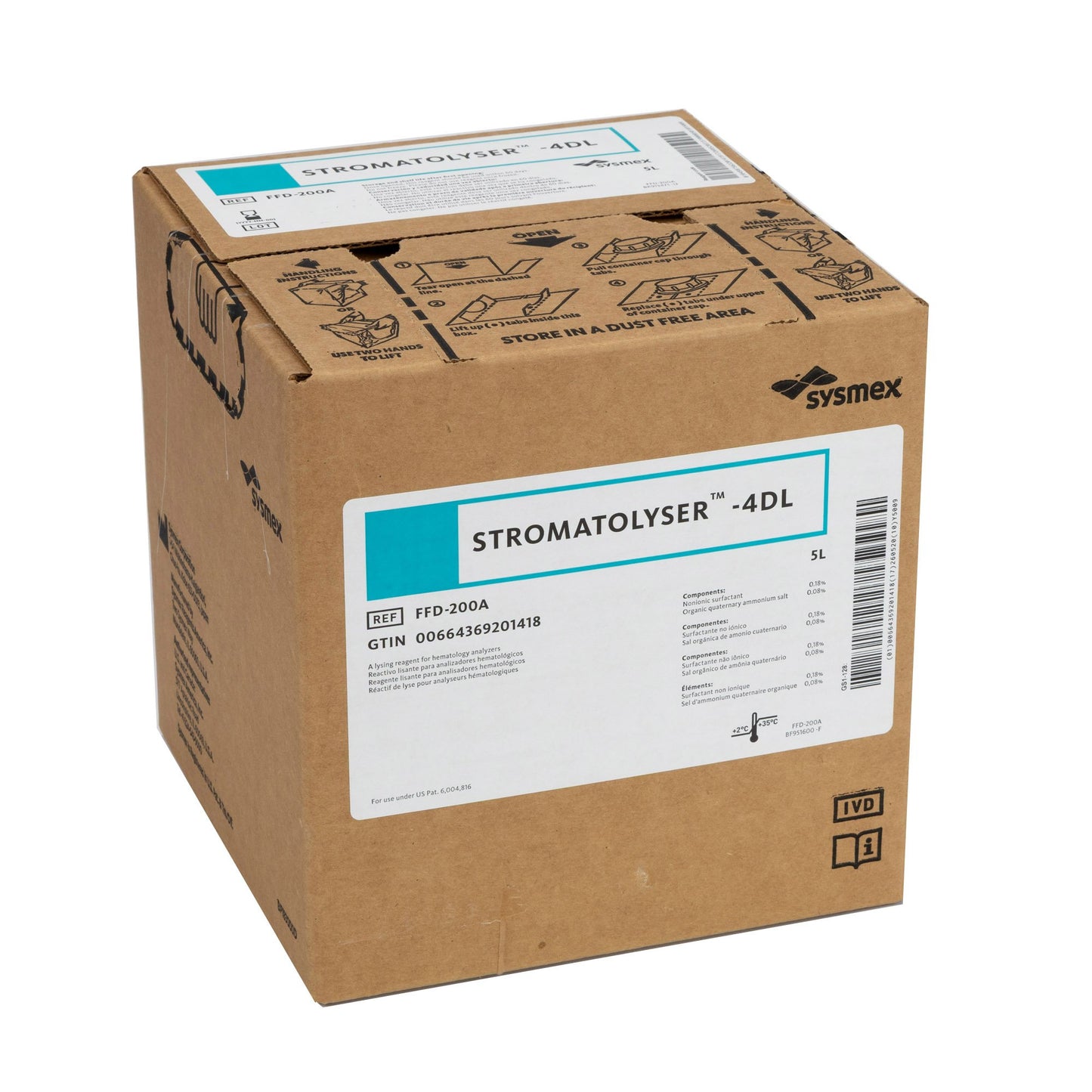 Stromatolyser™ Hematology Reagent, Red Blood Cell Count (RBC) with Differential FFD-200A