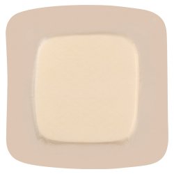 Thin Foam Dressing FoamLite™ 3-1/4 X 3-1/4 Inch With Border Film Backing Silicone Adhesive Square Sterile - 421557