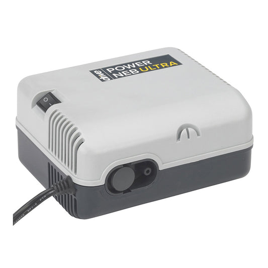 Power Neb Ultra Compressor Nebulizer System Small Volume Medication Cup Adult / Pediatric Mouthpiece Delivery - 18081