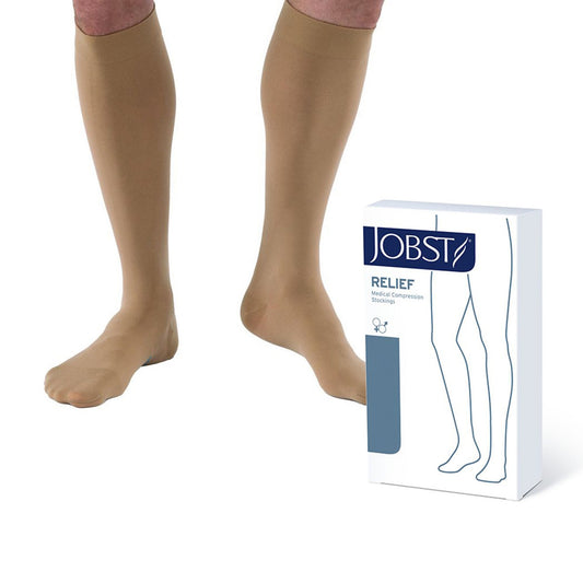 BSN Medical Jobst Relief Compression Stockings Medium, Beige 114807, PR