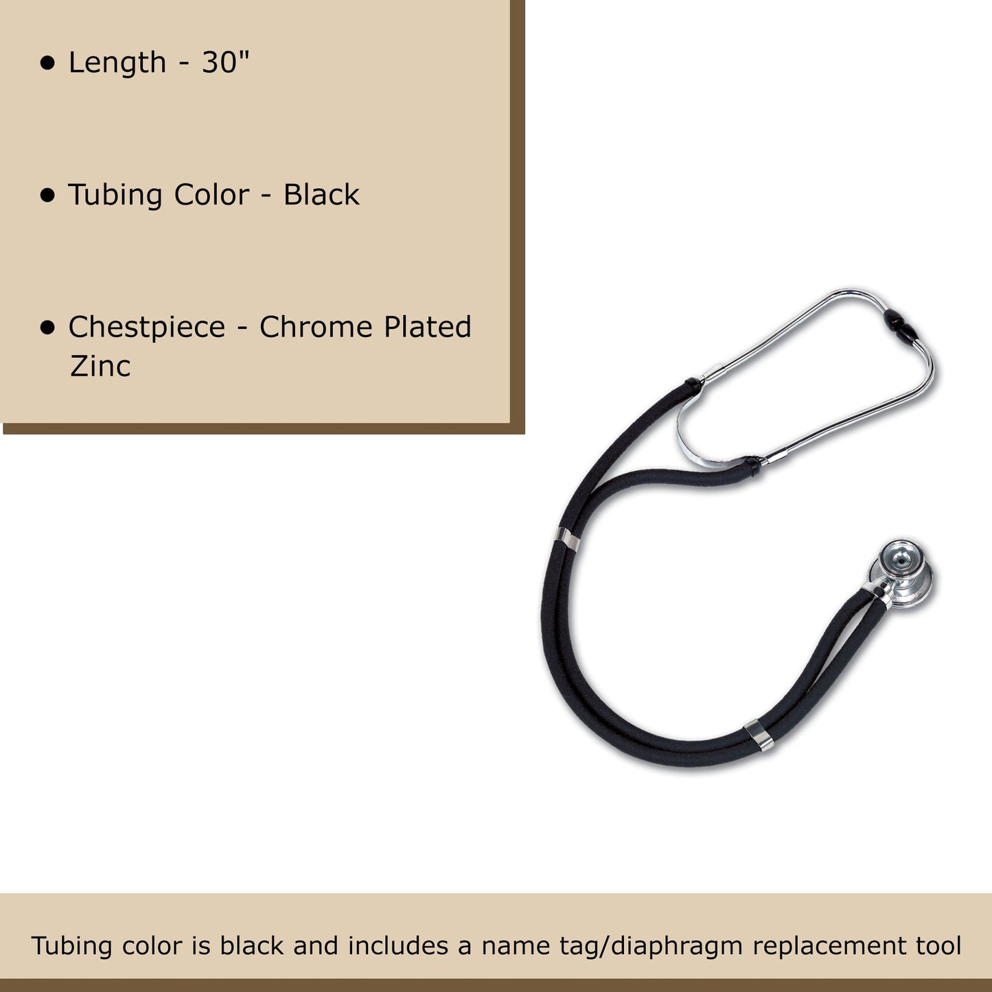W.A. Baum Sprague - Rappaport Stethoscope 2700