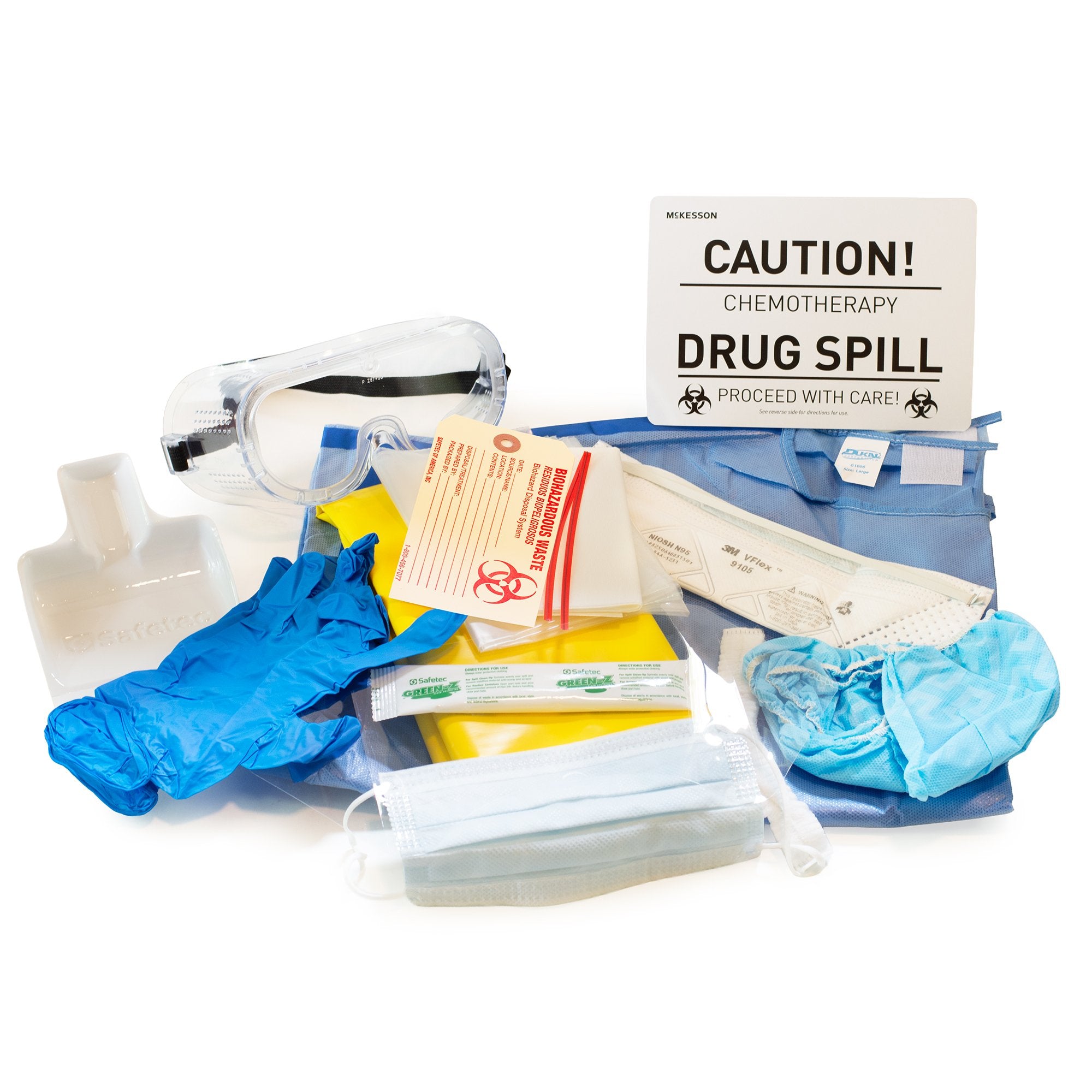 Chemotherapy Spill Kit McKesson 547-49725 – Medsitis