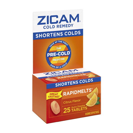 Church and Dwight Zicam Cold Remedy RapidMelts Tablets Citrus 62750004410, BT