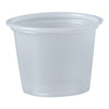 Solo® Polystyrene Soufflé Cup, 1 ounce capacity P100N