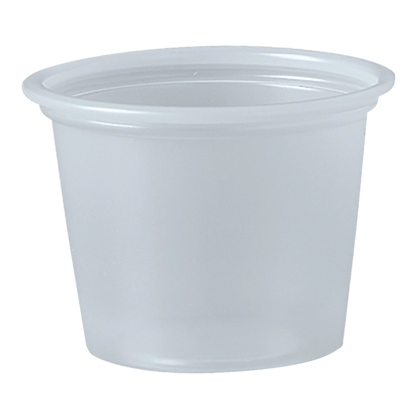 Solo® Polystyrene Soufflé Cup, 1 ounce capacity P100N