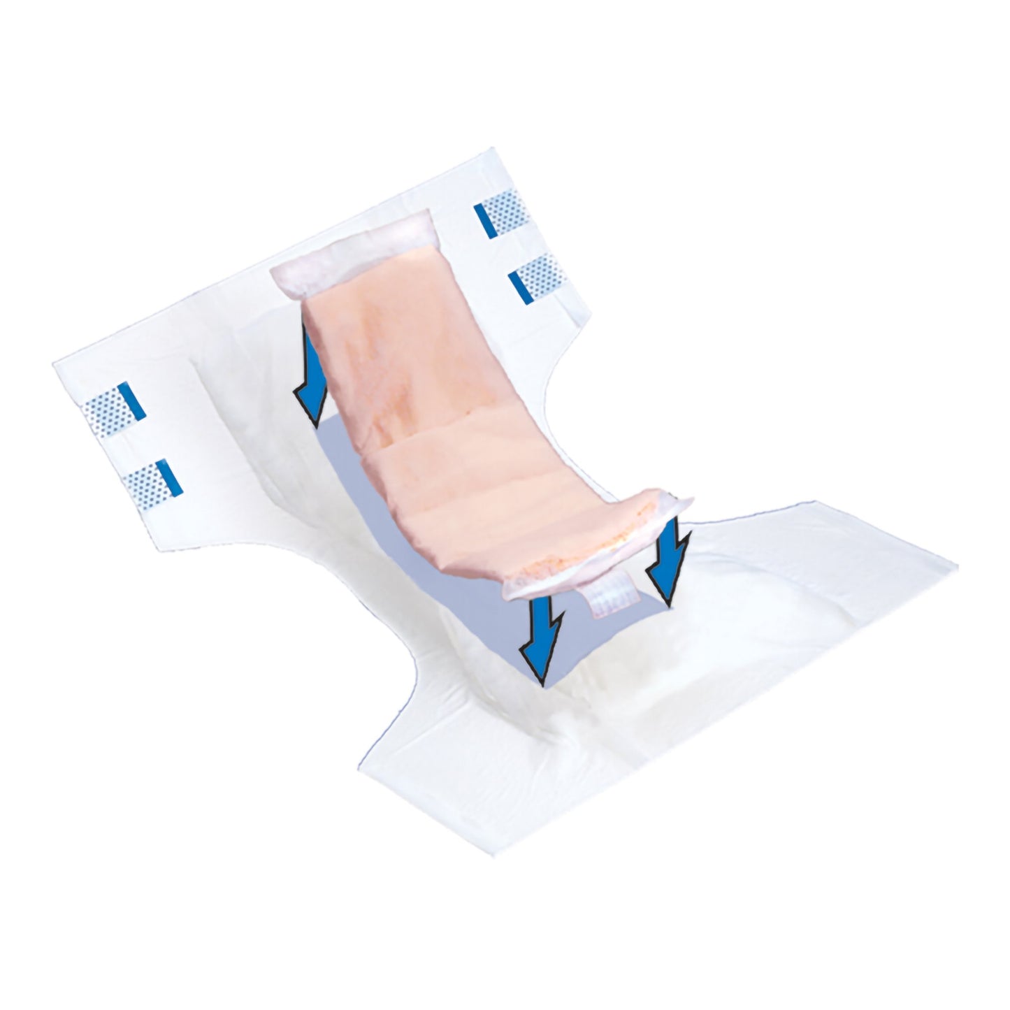 TopLiner™ Mini Incontinence Booster Pad, 2¾ x 10½ Inch 2072