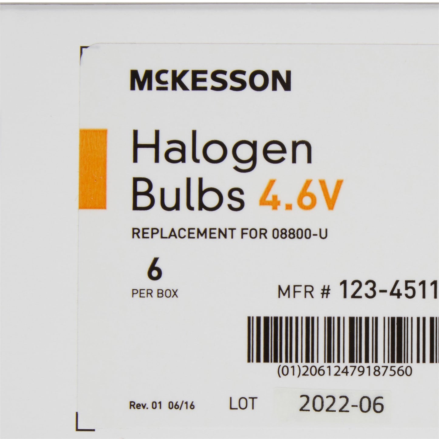 McKesson Halogen Lamp Bulb 123-4511