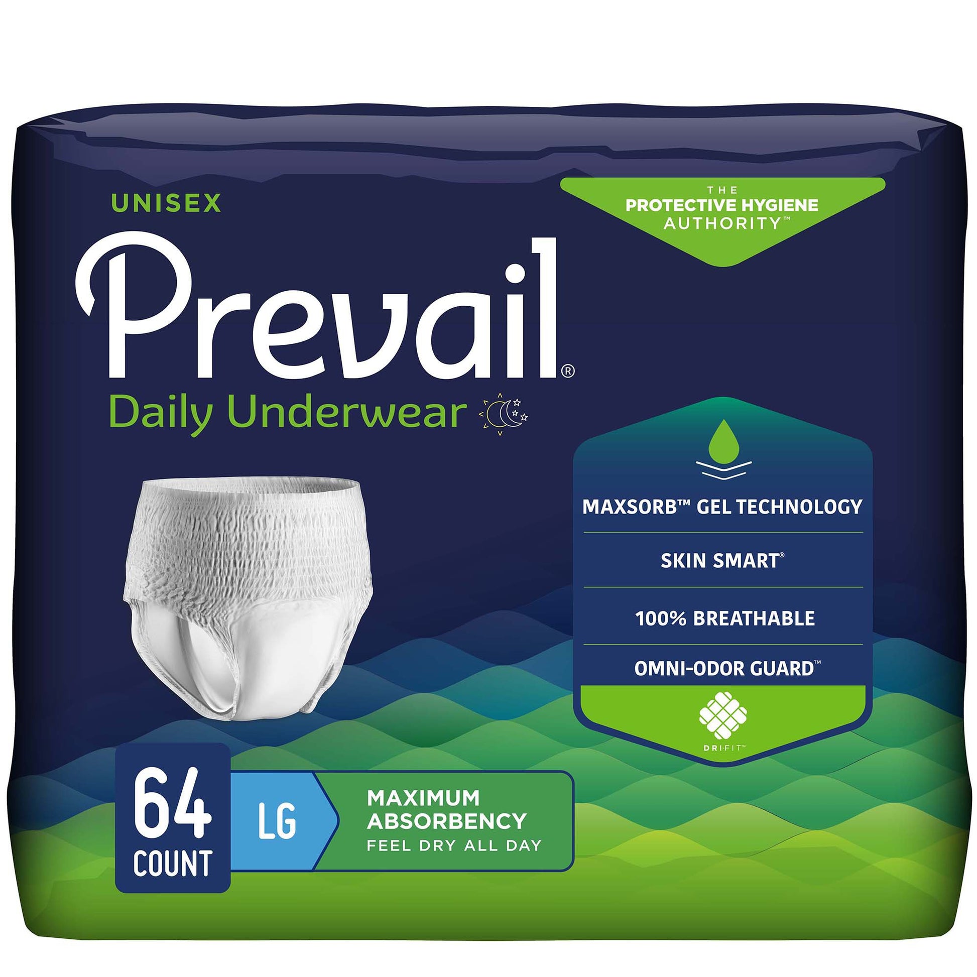 Prevail® Maximum Absorbent Underwear, Large | PVS-513 Medsitis.com_Medsitis_Medical_Supply_2
