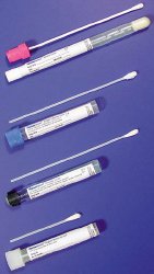 Fisher Scientific Fisherbrand Specimen Collection and Transport System 1490712, Pack of 50