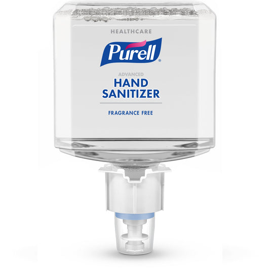 Hand Sanitizer Purell® Healthcare Advanced 1,200 mL Ethyl Alcohol Foaming Dispenser Refill Bottle - 5051-02