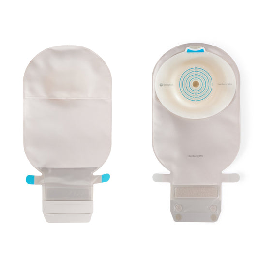 Ostomy Pouch SenSura® Mio Convex One-Piece System 11 Inch Length, Maxi Soft Convex, Trim to Fit 3/8 to 2 Inch Stoma Drainable - 16706