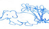 Patient Exam Gown Child Size Kid Design (Animal Parade Print) Disposable - 70280N