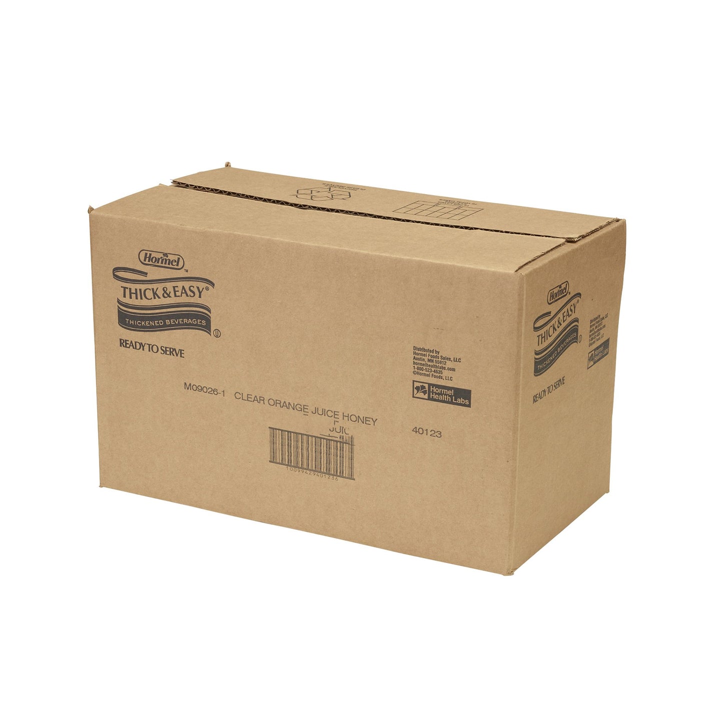 Thick & Easy® Clear Honey Consistency Orange Juice Thickened Beverage 40123