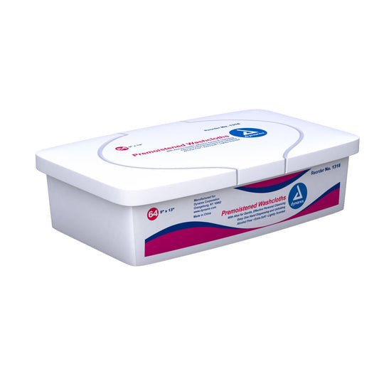Personal Cleansing Wipe Dynarex® Tub Scented 64 Count - 1318