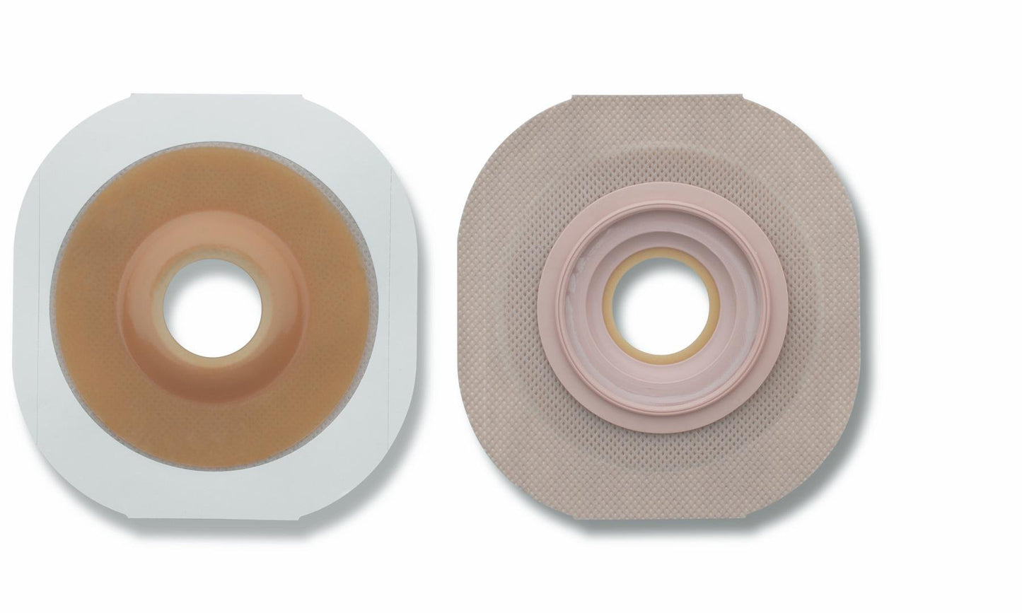 Ostomy Barrier New Image™ Flextend™ Precut, Extended Wear Adhesive Tape 70 mm Flange Blue Code System 2 Inch Opening - 14911
