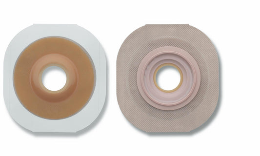 Ostomy Barrier New Image™ Flextend™ Precut, Extended Wear Adhesive Tape 70 mm Flange Blue Code System 2 Inch Opening - 14911