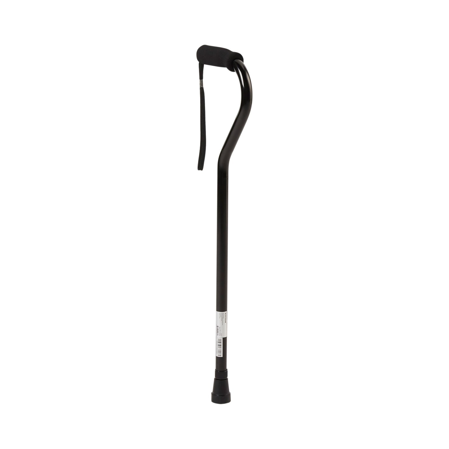 McKesson Black Aluminum Offset Cane, 30 – 39 Inch Height 146-RTL10306