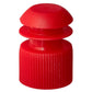 McKesson Tube Closure Flanged Plug Cap Red Polyethylene 1000 per Bag 177-118240R