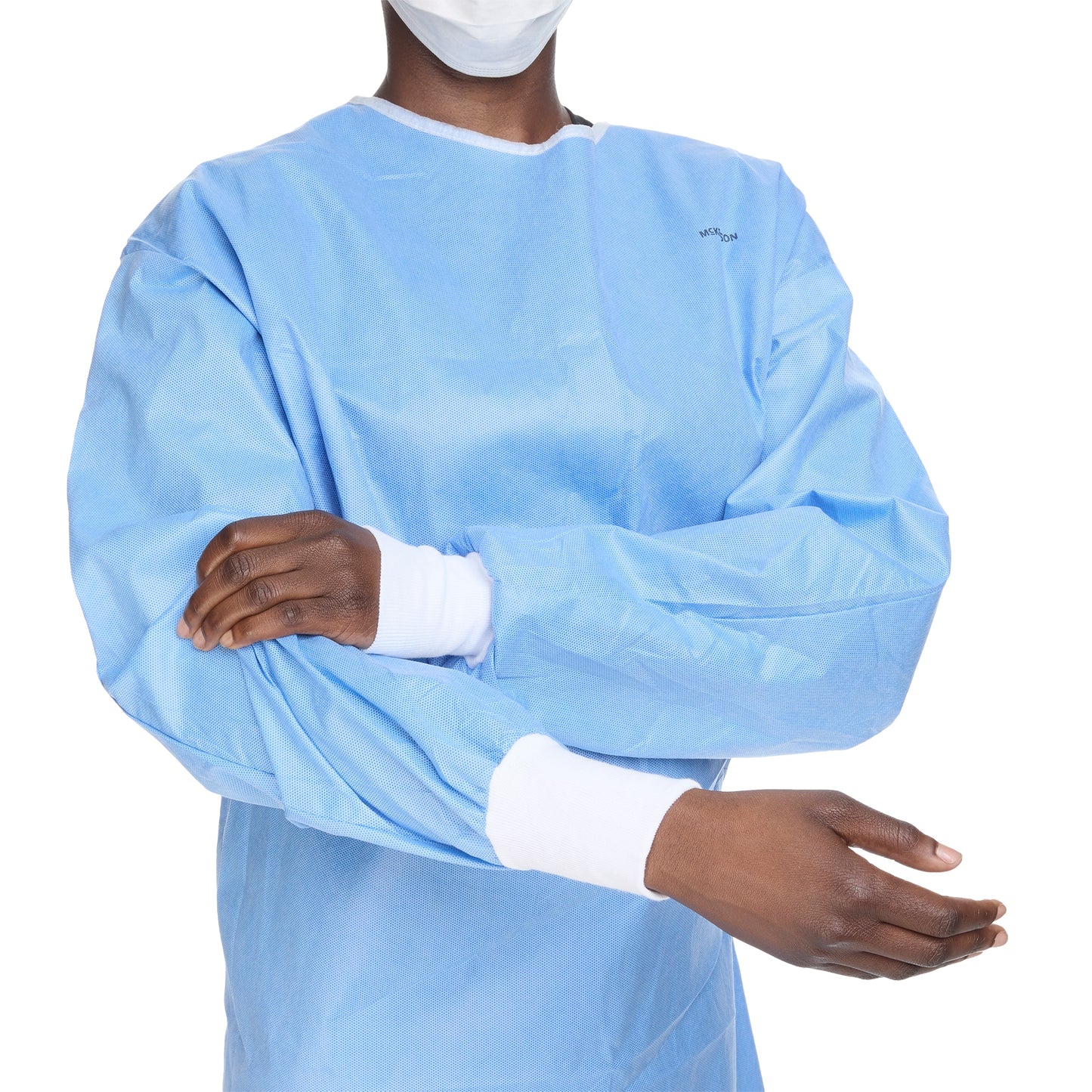 McKesson Non-Reinforced Surgical Gown with Towel 183-I90-8020-S1