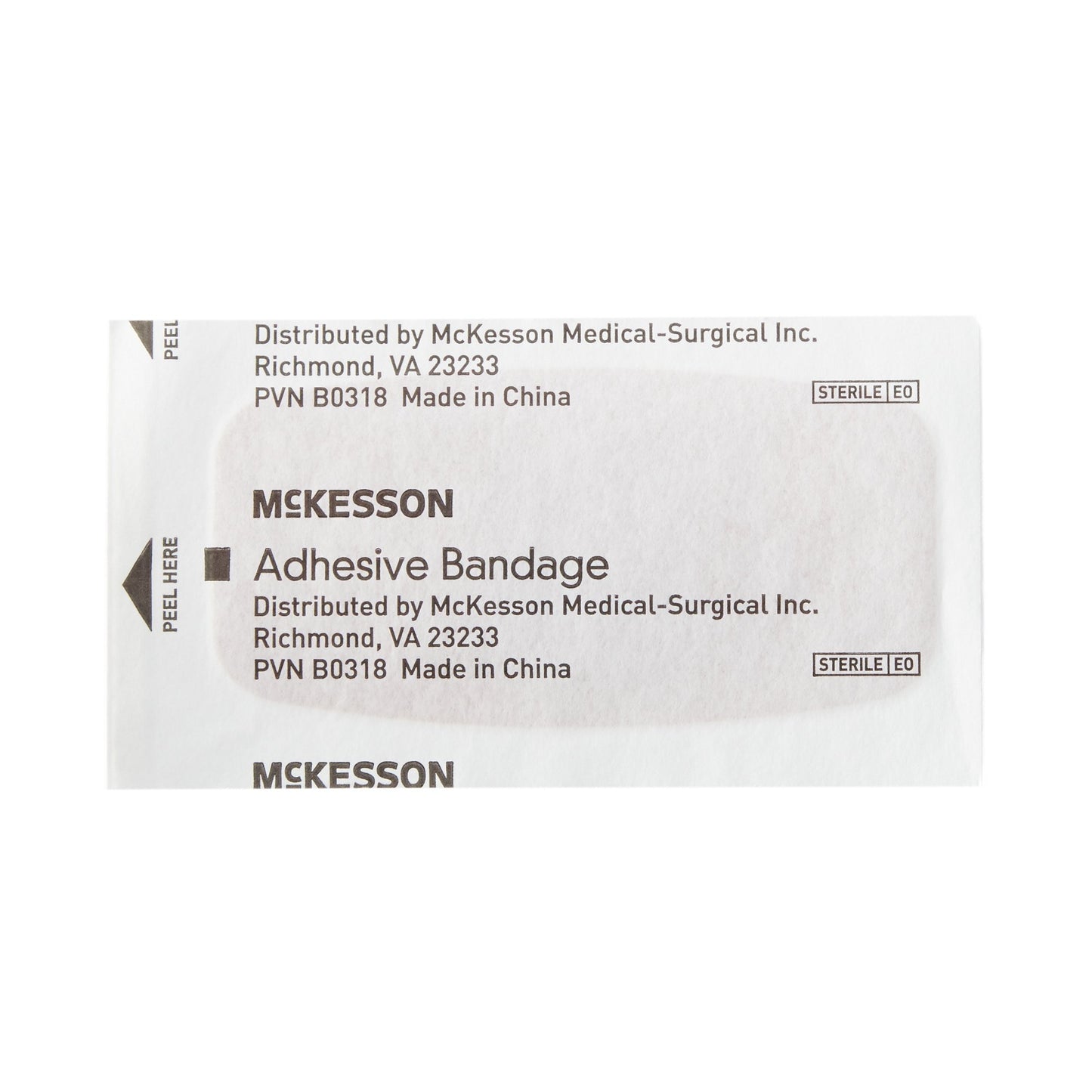 McKesson Tan Adhesive Strip, 2 x 4 Inch 16-4817
