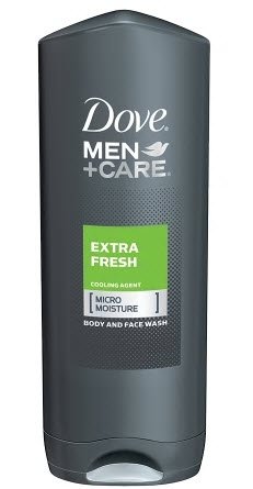 Dove Men+Care Body and Face Wash, Extra Fresh, 12 oz. 01111101413