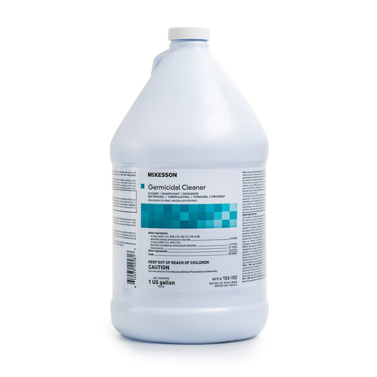 Surface Disinfectant Cleaner McKesson Alcohol Based Manual Pour Liquid 1 gal. Jug Alcohol Scent NonSterile - 153-152