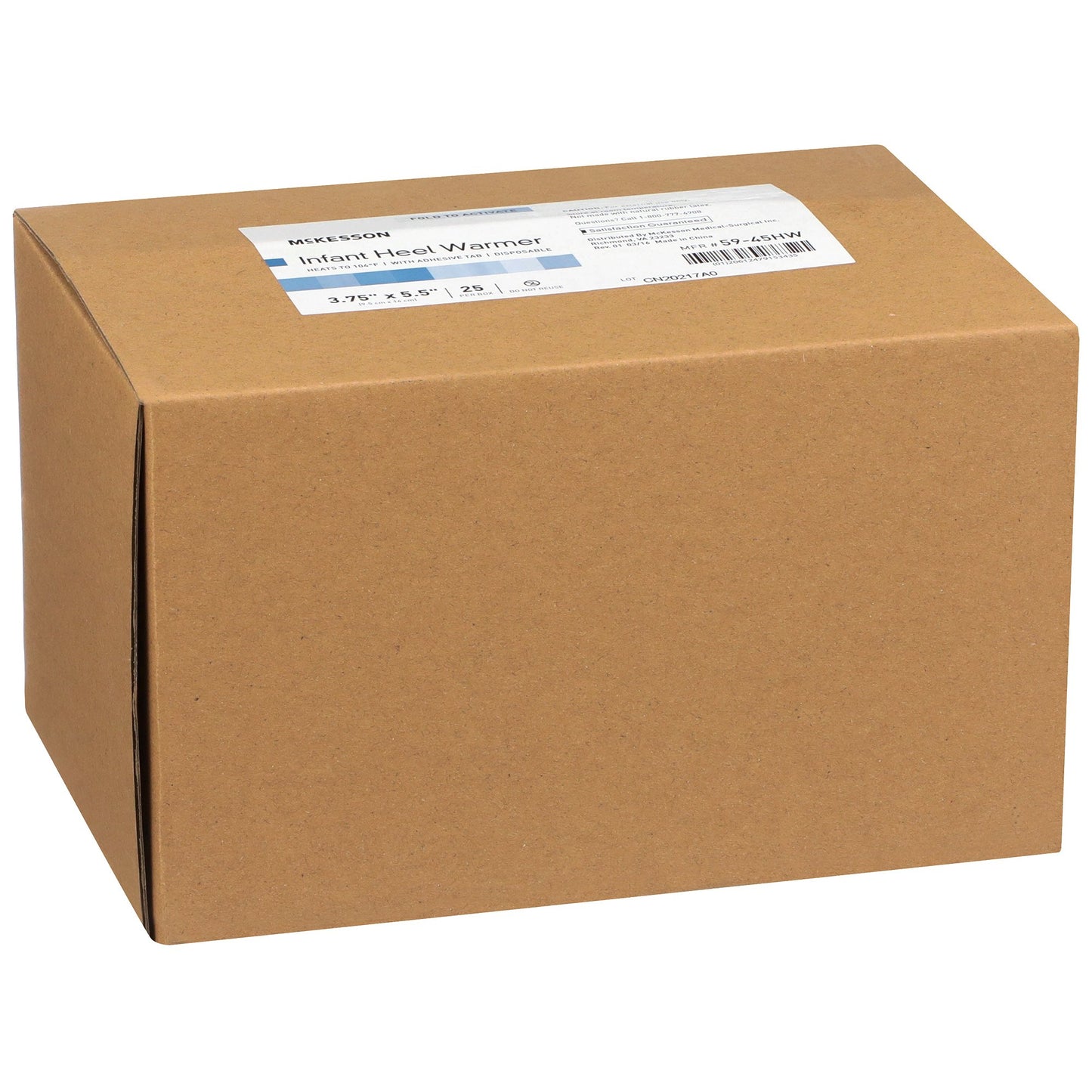 McKesson Infant Heel Warmer, 3¾ x 5½ Inch 59-45HW