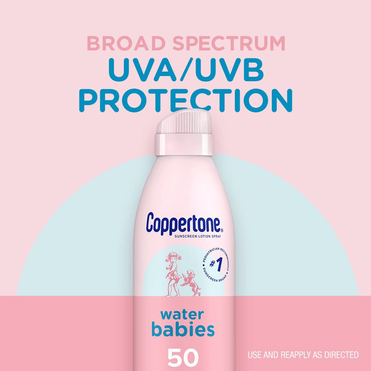 Coppertone® Water Babies Sunscreen Spray, SPF 50 07214002717