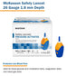 McKesson Pressure Activated Safety Lancets, 26 Gauge, Blue 16-PASL26GX