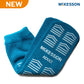 Slipper Socks McKesson Unisex Adult Large Single Tread Single Patient Use Teal 16-A-3828