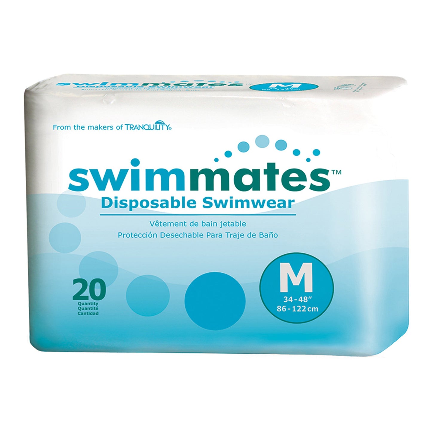 Swimmates™ Bowel Containment Swim Brief, Medium 2845