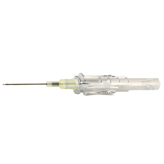 Peripheral IV Catheter Protectiv® Plus 24 Gauge 3/4 Inch Polyurethane Straight Hub Non Blood Control Sliding Safety - 306301