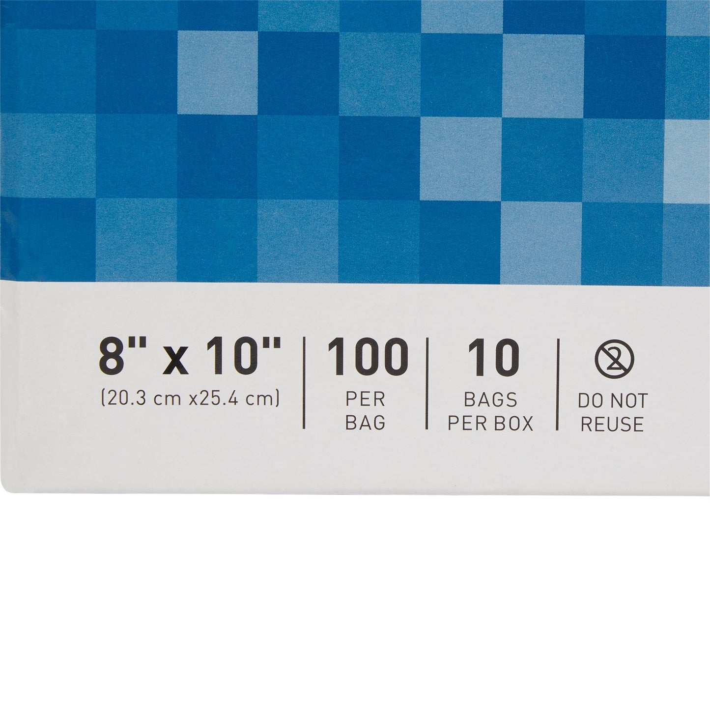 McKesson Zip Closure Bag, 8 X 10 Inches 4581