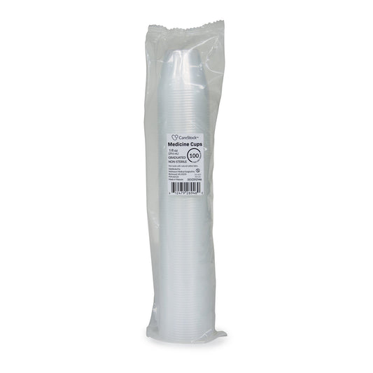 CareStock™ Translucent Medicine Cup, 1 ounce CS12146