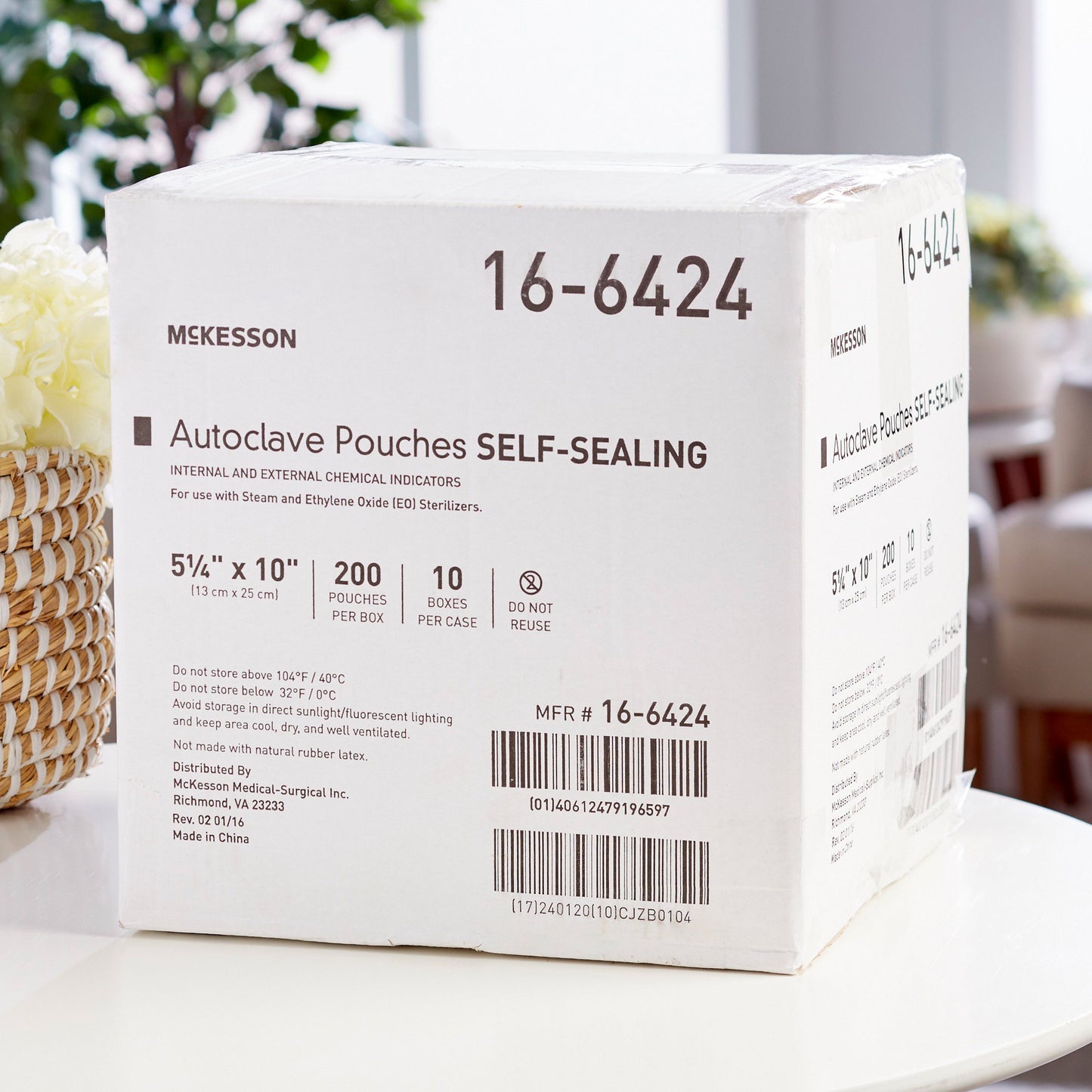 McKesson Sterilization Pouch, 5¼ x 10 Inch 16-6424