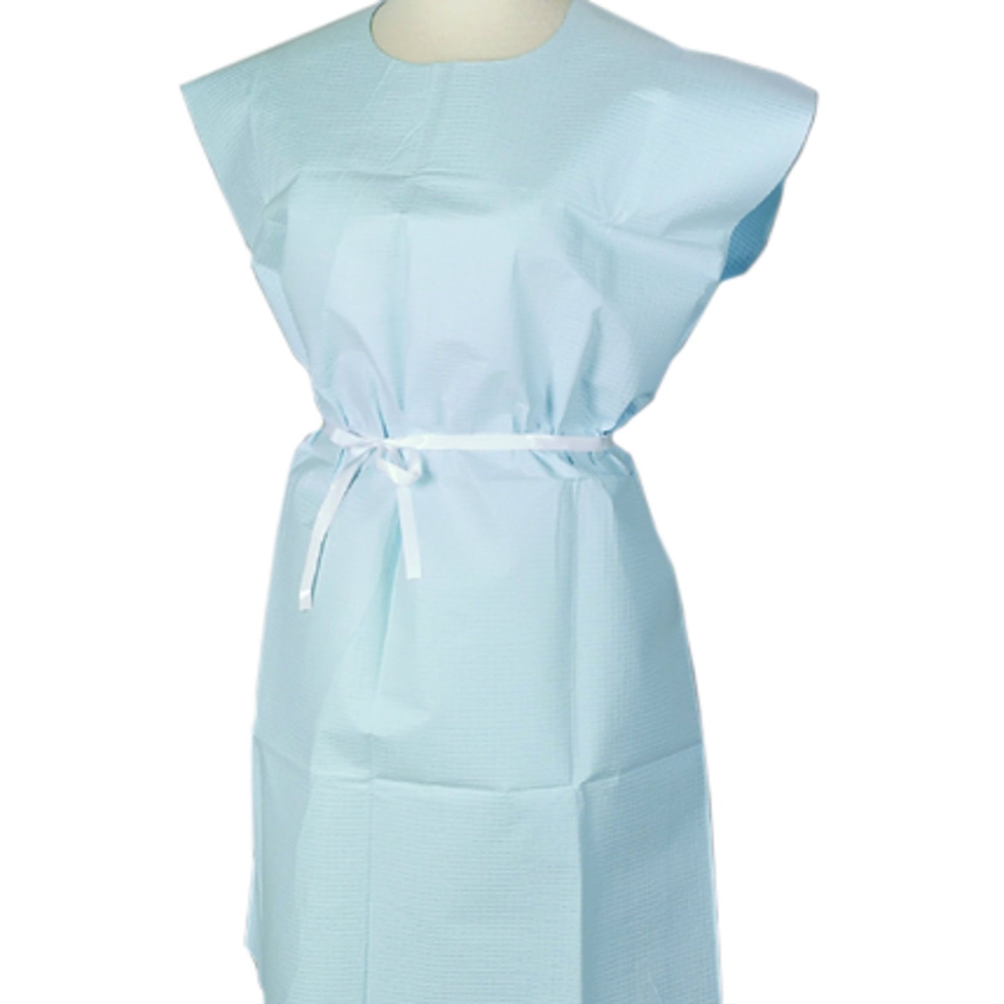 Apex™ Patient Exam Gown, Medium/Large, Blue 44507
