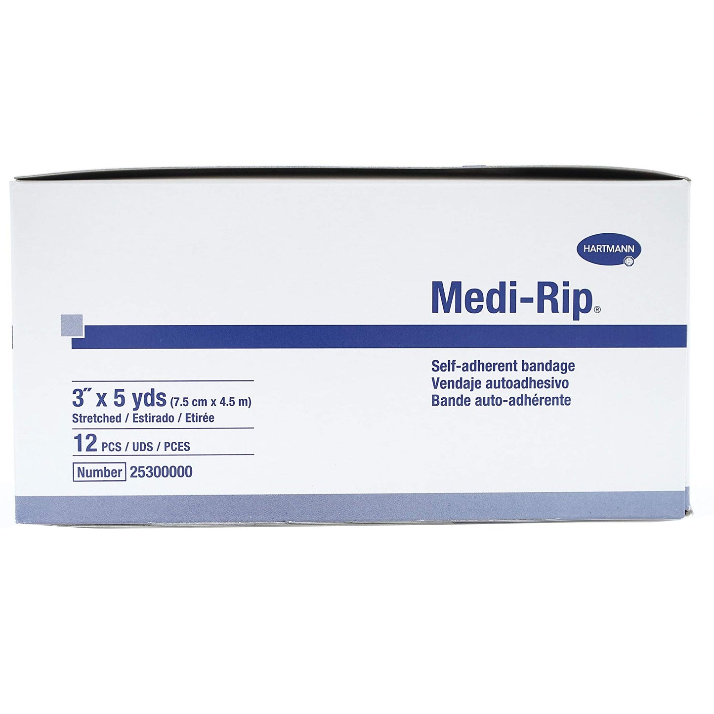 Cohesive Bandage Medi-Rip® 3 Inch X 5 Yard Self-Adherent Closure Tan NonSterile Standard Compression - 25300000