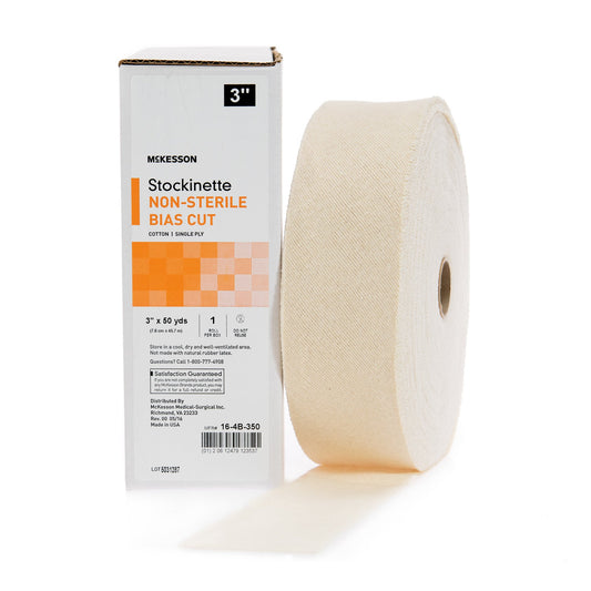 McKesson Bias Cut Stockinette, 3 Inch x 50 Yard 16-4B-350