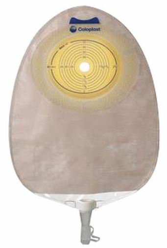 Urostomy Pouch SenSura® One-Piece System 10-3/8 Inch Length, Maxi Convex Light, Trim to Fit 5/8 to 1-5/16 Inch Stoma Drainable - 11819