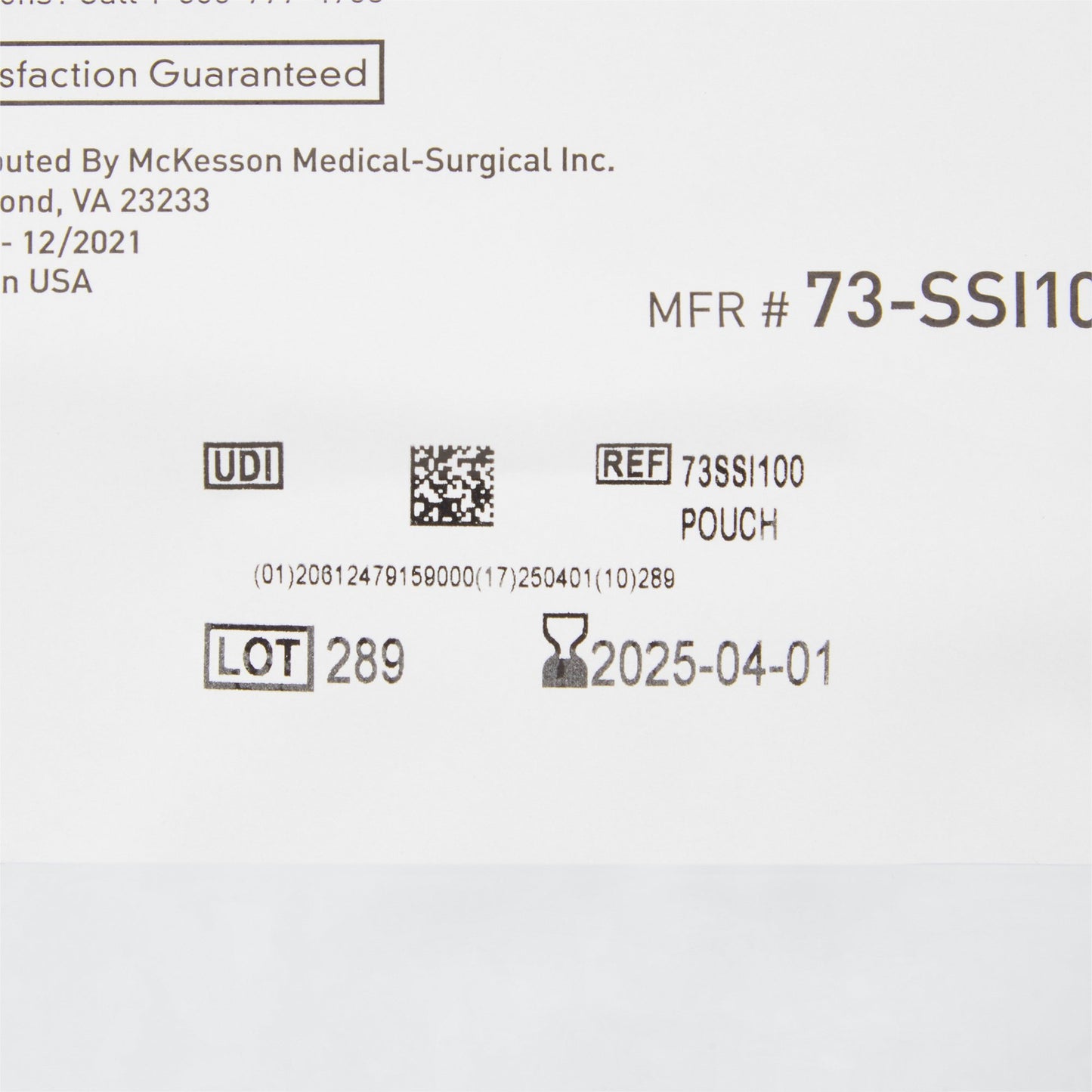 McKesson Sterilization Steam Integrator Strip 73-SSI100
