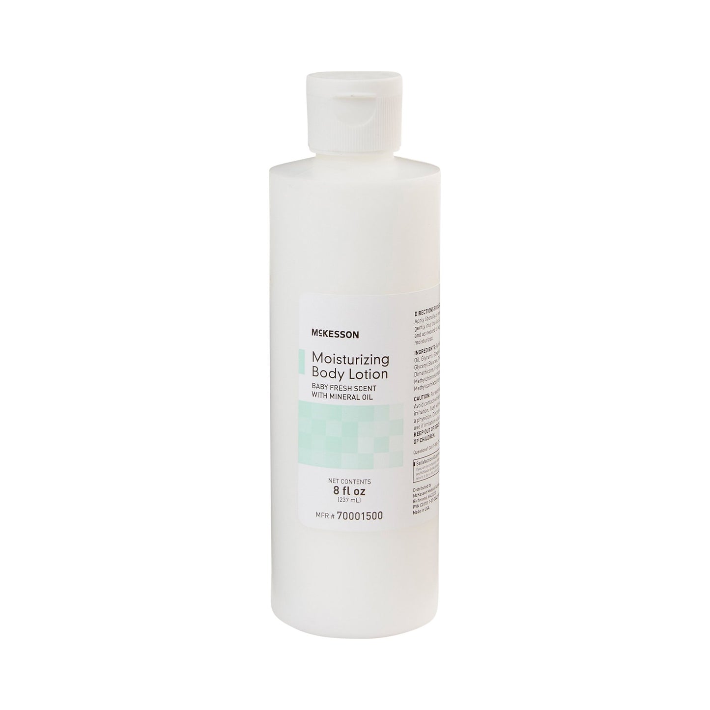 Hand and Body Moisturizer McKesson 8 oz. Bottle Baby Fresh Scent Lotion - 70001500